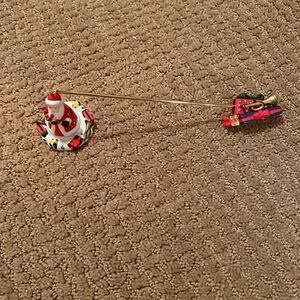 PartyLite Santa Candle Snuffer with stand